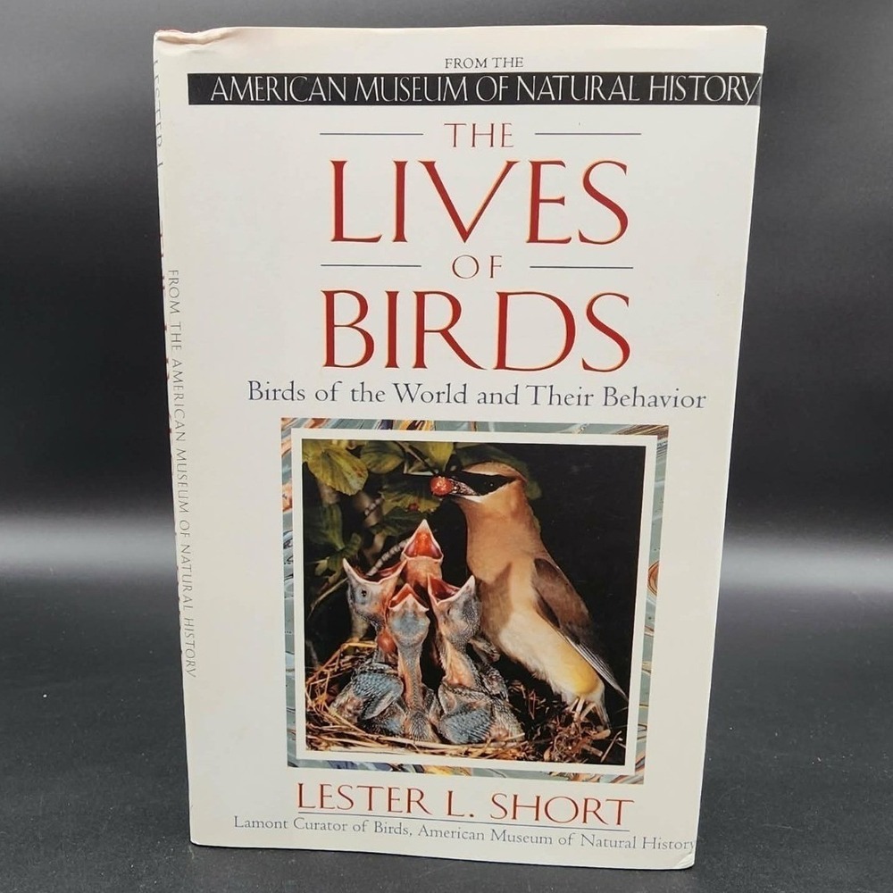 The Lives of Birds Lester L Short Hardcover Book New Old Stock 1st Ed‎ 1993 AMNH